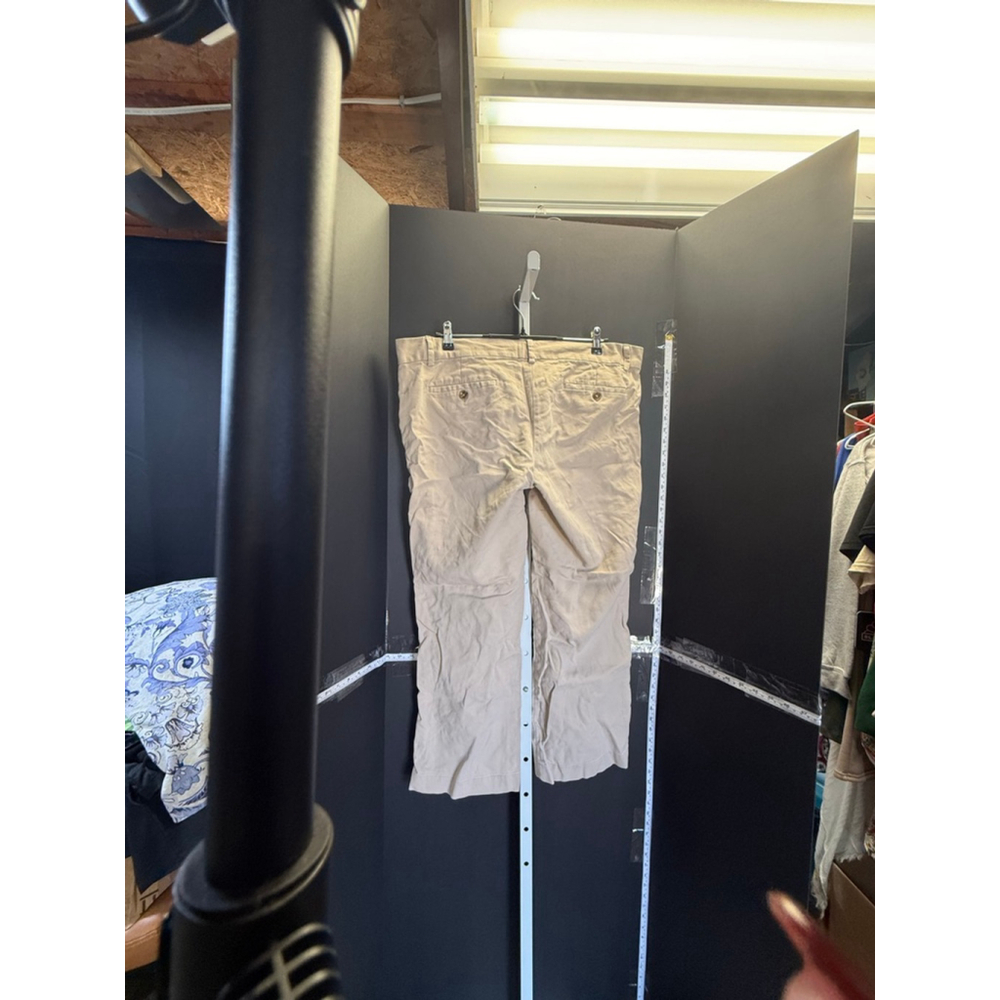 Women's Old Navy Plus 16 Beige Straight Leg Chino Pants - Picture 2 of 6